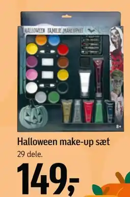 Føtex Halloween make-up sæt tilbud