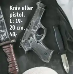 Føtex Kniv eller pistol tilbud