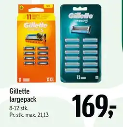 Føtex Gillette largepack tilbud