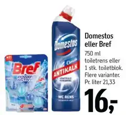 Føtex Domestos eller Bref tilbud