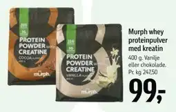 Føtex Murph whey proteinpulver med kreatin tilbud