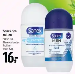 Føtex Sanex deo roll-on tilbud