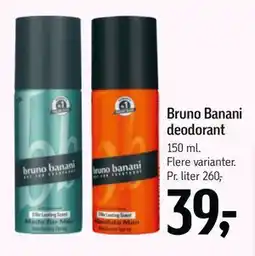 Føtex Bruno Banani deodorant tilbud