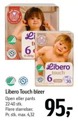 Føtex Libero Touch bleer tilbud