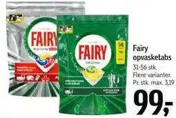 Føtex Fairy opvasketabs tilbud