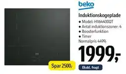 Føtex beko Induktionskogeplade tilbud