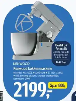Føtex Kenwood køkkenmaskine tilbud