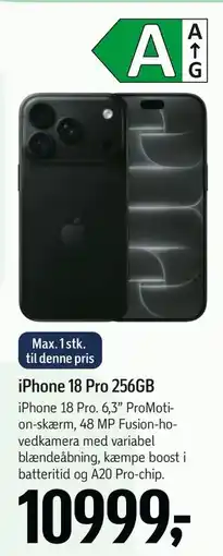 Føtex iPhone 18 Pro 256GB tilbud