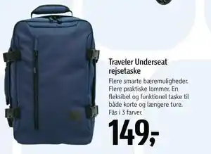 Traveler Underseat rejsetaske