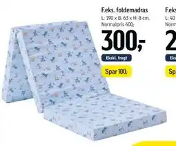 Føtex foldemadras tilbud