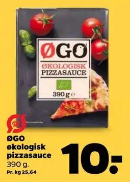 Netto ØGO økologisk pizzasauce tilbud