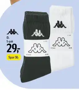 Føtex Kappa tennisstrømper tilbud