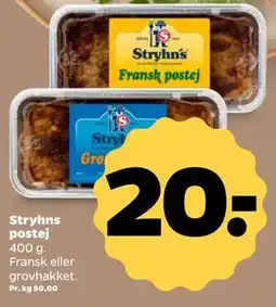Netto Stryhns postej tilbud