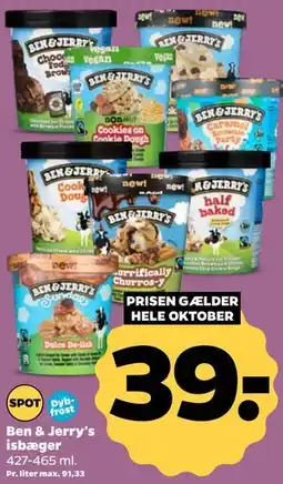 Netto Ben & Jerry's isbæger tilbud