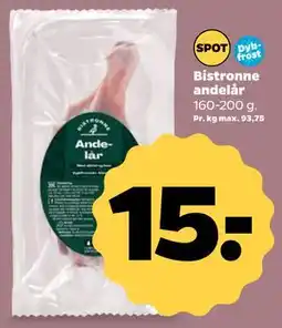 Netto Bistronne andelår tilbud
