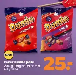 Netto Fazer Dumle pose tilbud