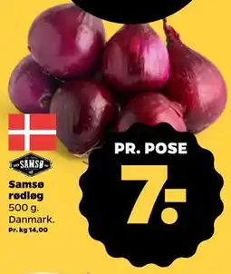 Netto Samsø rødløg tilbud
