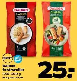 Netto Daloon forårsruller tilbud