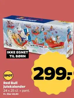 Netto Red Bull julekalender tilbud