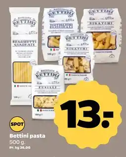 Netto Bettini pasta tilbud