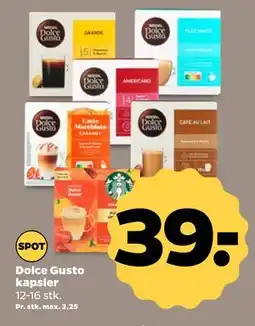 Netto Dolce Gusto kapsler tilbud