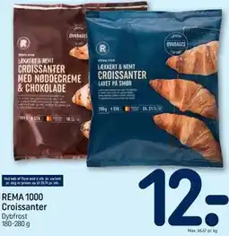 REMA 1000 REMA 1000 Croissanter tilbud