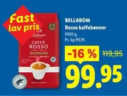 Lidl BELLAROM Rosso kaffebønner tilbud