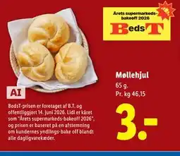 Lidl Møllehjul tilbud