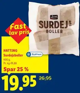 Lidl HATTING Surdejsboller tilbud