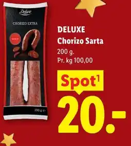 Lidl DELUXE Chorizo Sarta tilbud