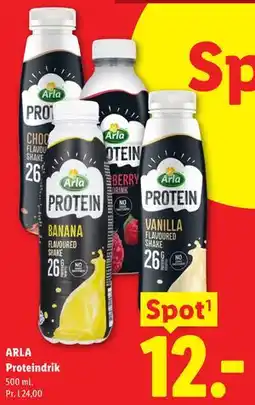 Lidl ARLA Proteindrik tilbud