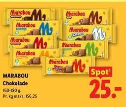 Lidl MARABOU Chokolade tilbud