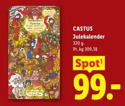 Lidl CASTUS Julekalender tilbud