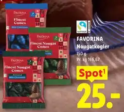 Lidl FAVORINA Nougatkogler tilbud
