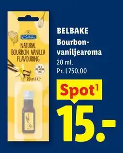 Lidl BELBAKE Bourbonvaniljearoma tilbud
