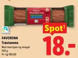 Lidl FAVORINA Træstamme tilbud
