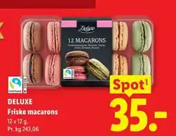 Lidl DELUXE Friske macarons tilbud
