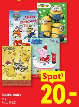 Lidl Julekalender tilbud
