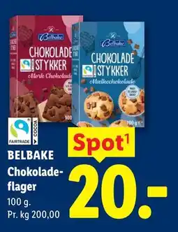 Lidl BELBAKE Chokoladeflager tilbud