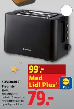 Lidl SILVERCREST Brødrister tilbud
