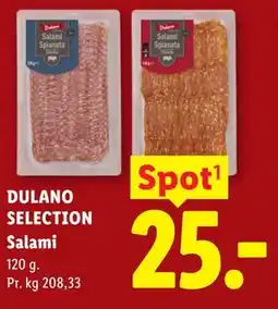 Lidl DULANO SELECTION Salami tilbud
