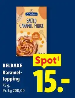 Lidl BELBAKE Karameltopping tilbud