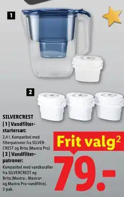 Lidl SILVERCREST [1] Vandfilterstartersæt tilbud