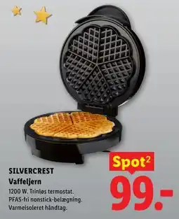 Lidl SILVERCREST Vaffeljern tilbud
