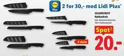 Lidl SILVERCREST Køkkenkniv tilbud