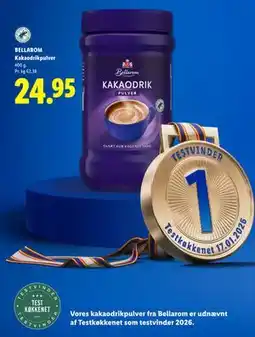 Lidl BELLAROM Kakaodrikpulver tilbud