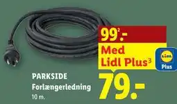 Lidl PARKSIDE Forlængerledning tilbud