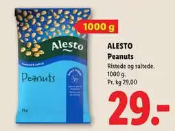 Lidl ALESTO Peanuts tilbud
