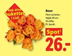 Lidl Roser tilbud