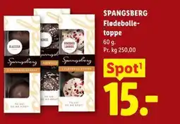 Lidl SPANGSBERG Flødebolletoppe tilbud